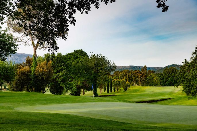 Golf Sainte Baume, parcours 18 trous à Nans Les Pins | Var -Trou-17