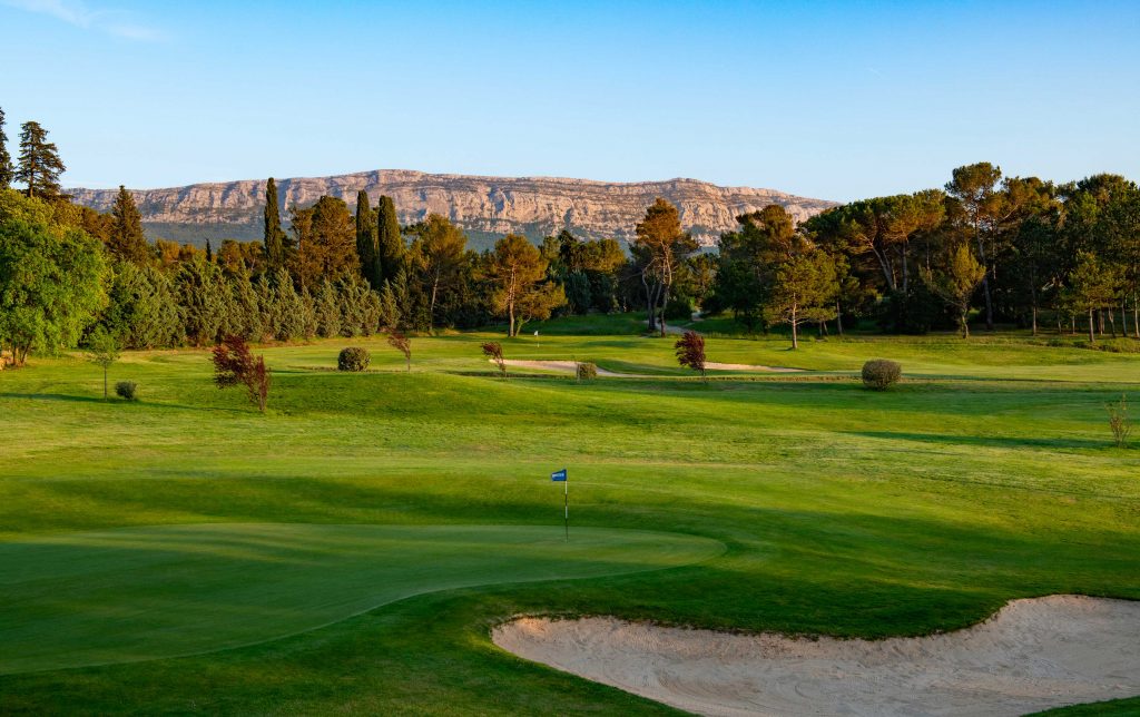 Golf Sainte Baume, parcours 18 trous à Nans Les Pins | Var  -Trou-4