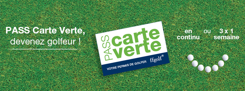 Pass Carte Verte Golf - Golf Sainte Baume - débuter le golf