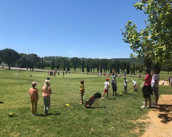 Stage école de golf au Golf Sainte Baume