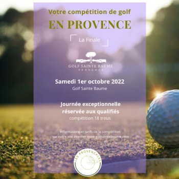 Les Provencales Golf Sainte Baume site
