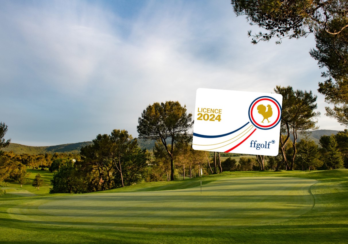 Offre licence ffgolf 2024 au Golf Sainte Baume Golf de la Sainte Baume