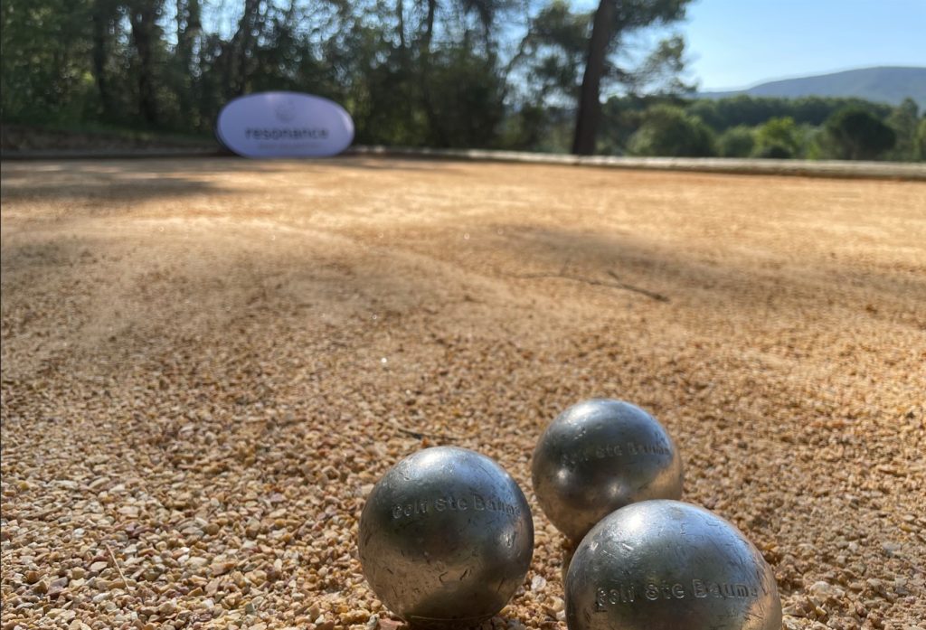 Activité pétanque au Golf Sainte Baume - Var