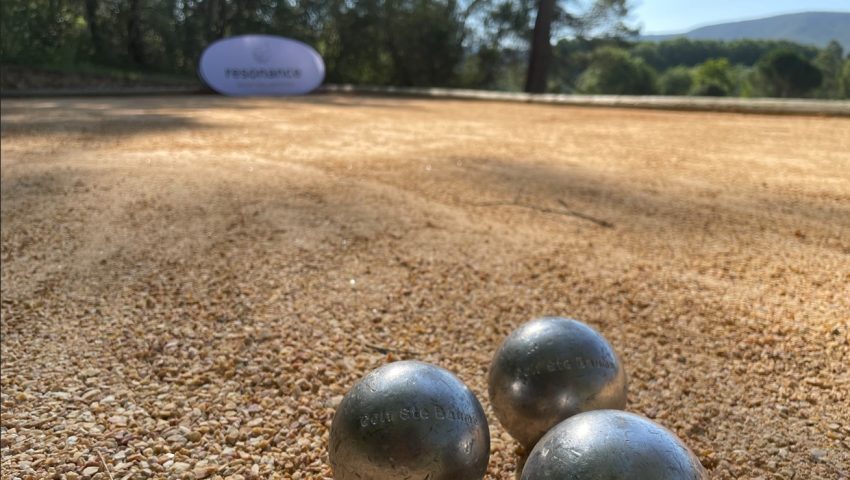 Activité pétanque au Golf Sainte Baume - Var