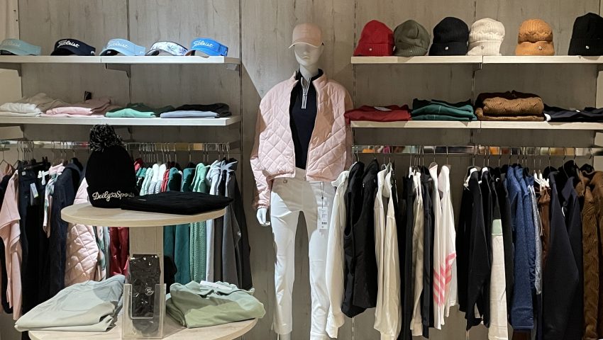 Les soldes d’hiver au Golf Sainte Baume, boutique à Nans les Pins - Open Golf Club