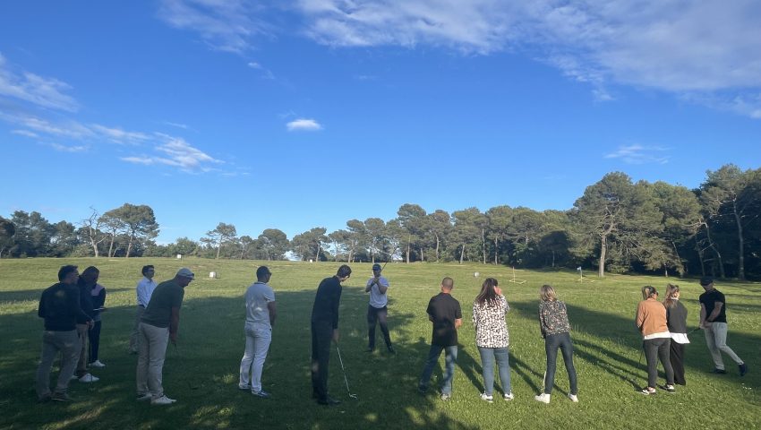 Quand sport, nature et réseautage se rencontrent au Golf Sainte Baume : retour sur une journée mémorable avec Nans Connect