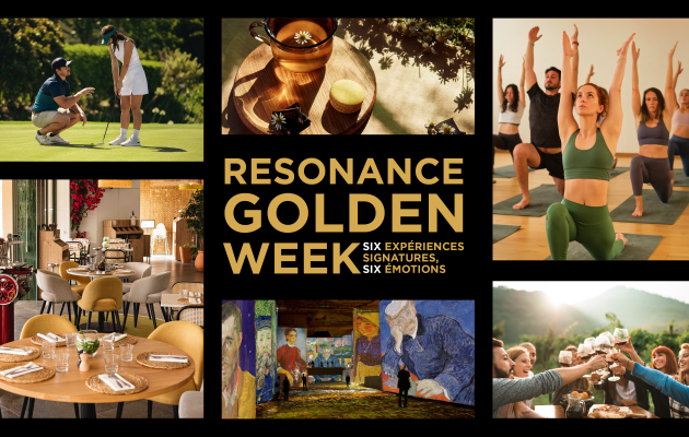 Resonance Golden Week - offres - expériences -émotions